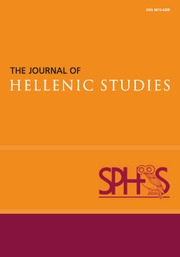 The Journal of Hellenic Studies